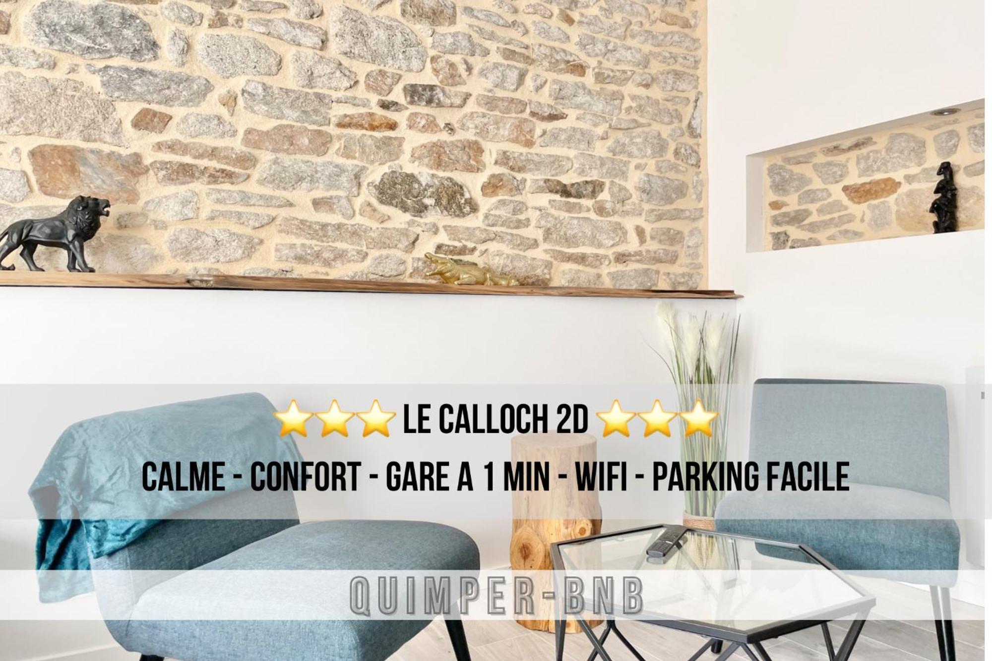 Le Calloch 2D - Studio 4 Etoiles - Quartier Gare - Wifi - Netflix Quimper Exterior foto
